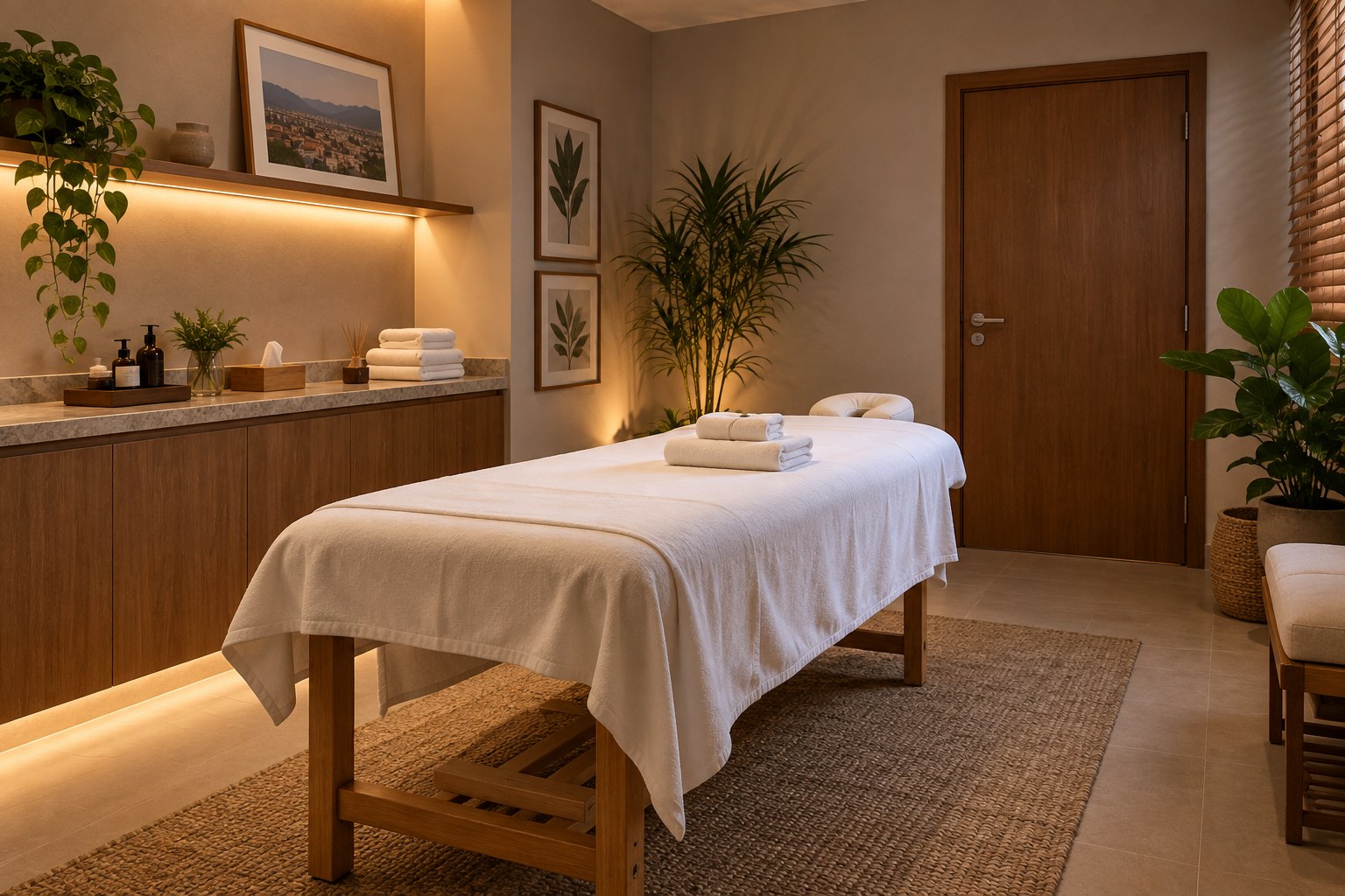 Espaço profissional e reservado para massagem em Belo Horizonte