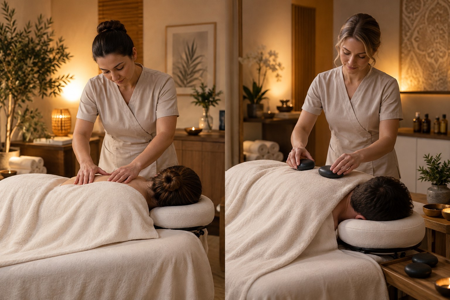 Massagem relaxante e pedras quentes na Savassi em Belo Horizonte